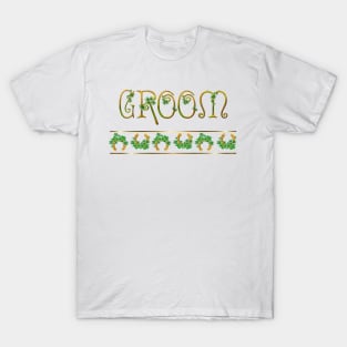 Irish Shamrock Wedding - Groom T-Shirt